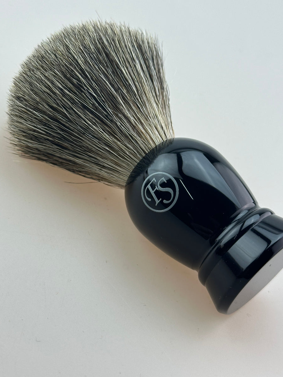 Grey Pure badger hair shaving brush knot size 20mm Frank Shaving