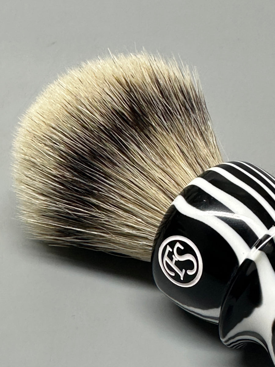 Silvertip Badger mixed G9 synthetic hair knot 24MM(50/50) – Frank