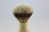 Silvertip badger(bleached tip) hair knot 20mm