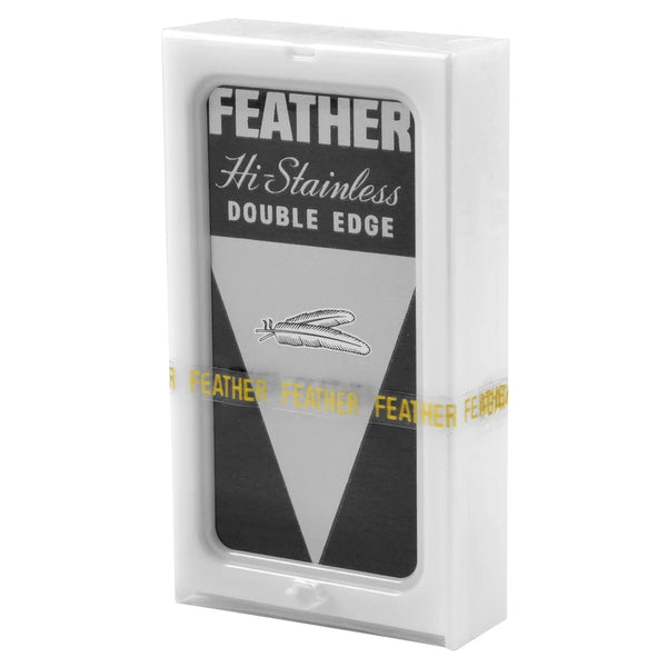 Feather Hi-Stainless Double Edge (DE) Blades – Frank Shaving