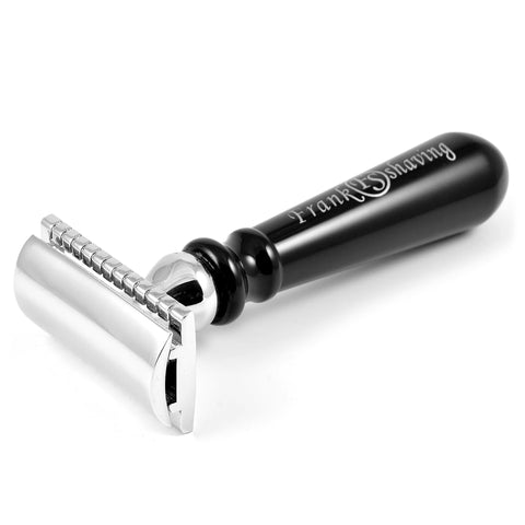 Black Modern handle safety razor