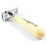 Cream Modern handle safety razor