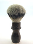 Manchurian Silvertip badger & Wood handle