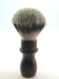 Manchurian Silvertip badger & Wood handle