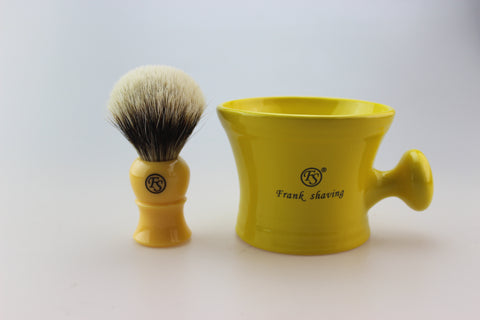 Finest badger shaving brush set