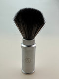 Travel brush matt silver