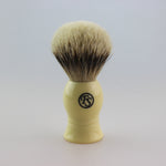 SILVERTIP BADGER(BLEACHED TIP) HAIR KNOT 20MM