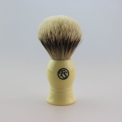 SILVERTIP BADGER(BLEACHED TIP) HAIR KNOT 20MM