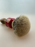 SILVERTIP BADGER HAIR FAN KNOT 26MM