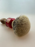 SILVERTIP BADGER HAIR FAN KNOT 26MM