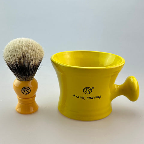 Finest badger shaving brush set