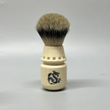 Selected Manchurian Silvertip badger hair knot size 26mm