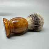 Nudo de pelo de tejón Manchurian Silvertip de 24 mm