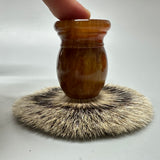 Nudo de pelo de tejón Manchurian Silvertip de 24 mm