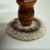 Nudo de pelo de tejón Manchurian Silvertip de 24 mm