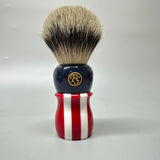 Nudo de pelo de tejón Silvertip de Manchuria seleccionado, tamaño 26 mm