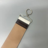 Leather & Canvas Hanging Strop with Flexible Cushioned handle(Minor defective)