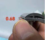 Stainless steel 316L safety razor