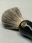 Black resin handle knot 20mm choose knot type