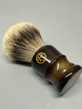 Silvertip badger hair knot 22mm set