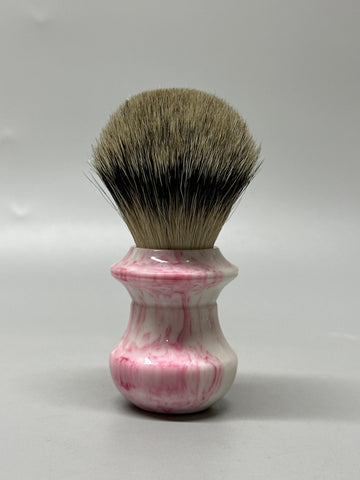 Selected Manchurian Silvertip badger hair knot size 26mm