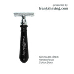 Black Modern handle safety razor