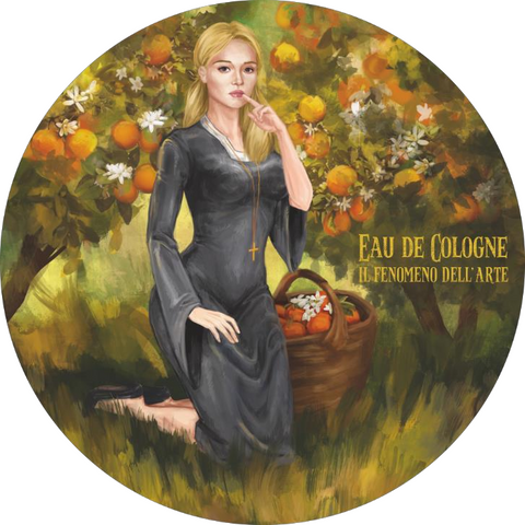"EAU DE COLOGNE" Shaving soap by IL FENOMENO DELL'ARTE ®