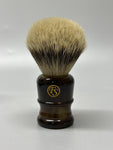 Silvertip badger hair knot 22mm set