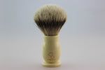 Silvertip badger(bleached tip) hair knot 20mm