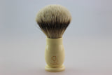 Silvertip badger(bleached tip) hair knot 20mm