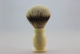 Silvertip badger(bleached tip) hair knot 20mm