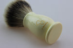 Silvertip badger(bleached tip) hair knot 20mm