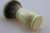 Silvertip badger(bleached tip) hair knot 20mm
