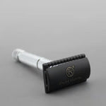 3D Laser Diamond Knurled Handle DE Safety Razor 98A,Aluminium Alloy
