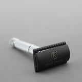 3D Laser Diamond Knurled Handle DE Safety Razor 98A,Aluminium Alloy
