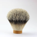 Manchurian Silvertip badger knot size 24mm, Bulb Shape