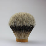 Manchurian Silvertip badger knot size 28MM, Bulb Shape