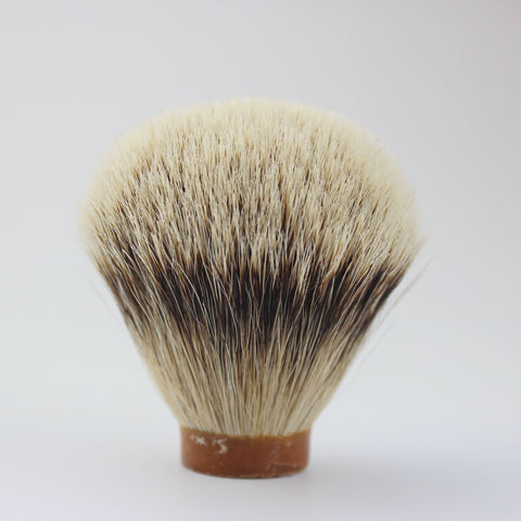 Silvertip badger hair knot 22mm