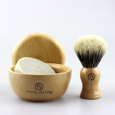 “Wooden Wet-Shave Set”