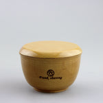 SMALL BEECHWOOD BARBER BOWL