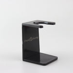 BLACK SHAVING BRUSH STAND