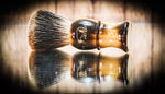Brown Badger brush knot size 24mm