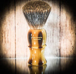 Brown Badger brush knot size 24mm