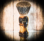 Brown Badger brush knot size 24mm
