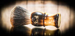 Brown Badger brush knot size 24mm