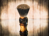 Brown Badger brush knot size 24mm