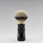 Manchurian Silvertip badger & Wood handle