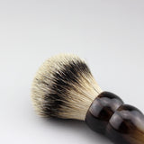 Manchurian Silvertip badger & horn handle