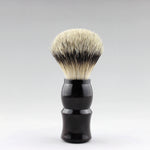 Manchurian Silvertip badger & Wood handle