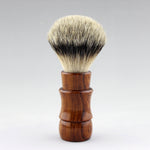 Manchurian Silvertip badger & Wood handle